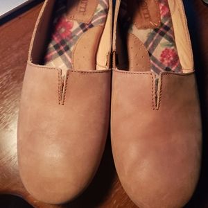 Born sebra leather flats biscotto color 8.5